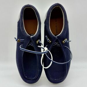 Sun + Stone Kid's' Boy's Blue Brian Square Toe Sneaker Shoes Size 5‎ NWOB